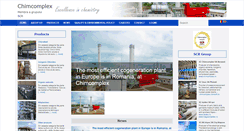 Desktop Screenshot of chimcomplex.ro