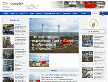 Tablet Screenshot of chimcomplex.ro